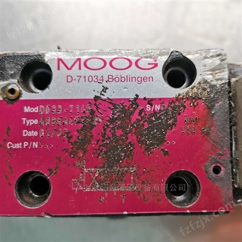 销售MOOG电液伺服阀维修公司